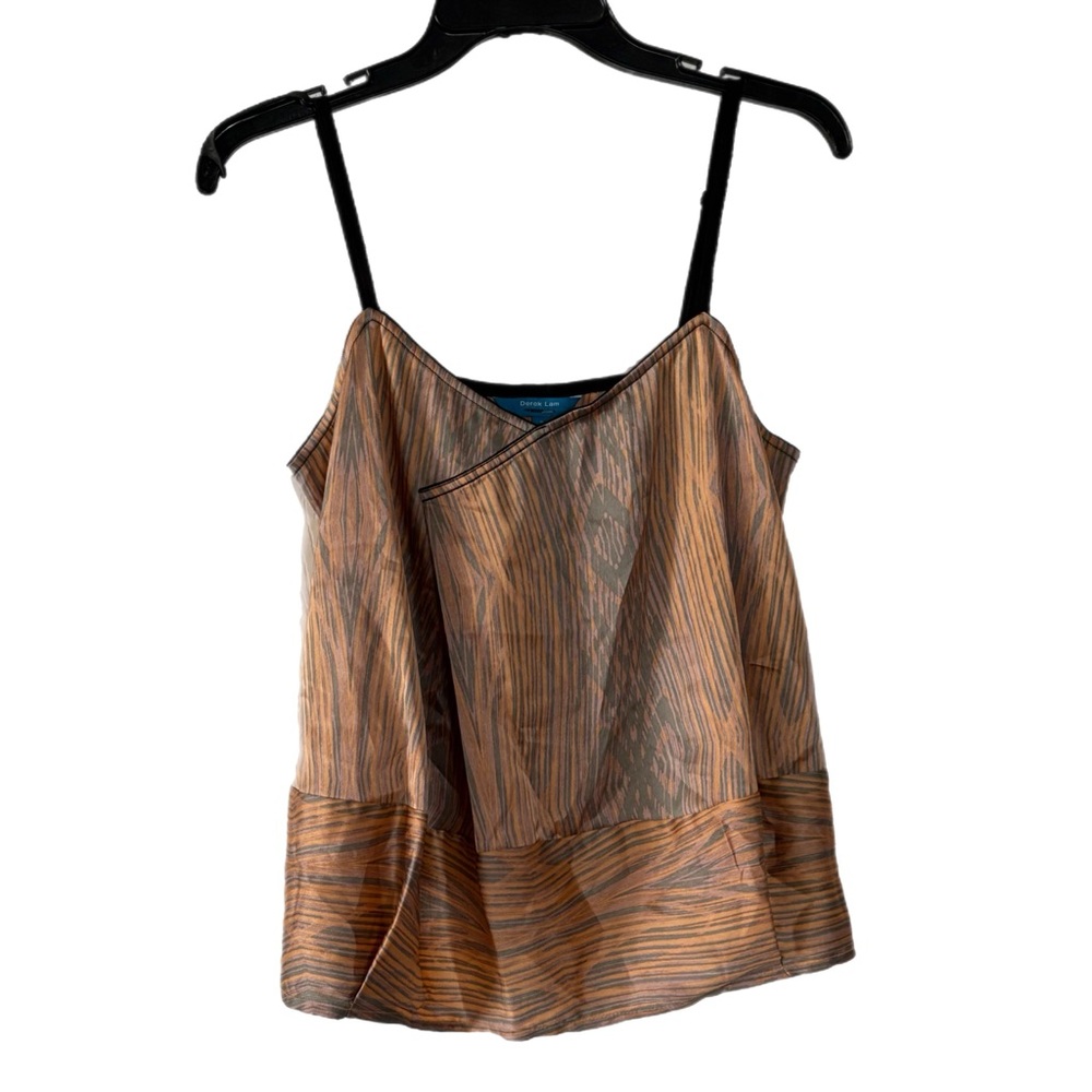 Derek Lam Wood Grain Camisole Size Small